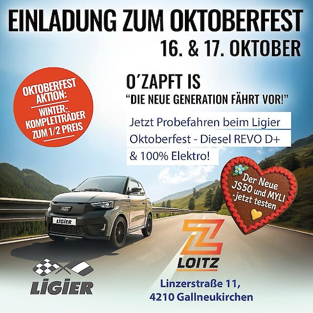 🎉 Oktoberfest bei uns im Autohaus – mit Fahrspaß ab 15! Am 1...